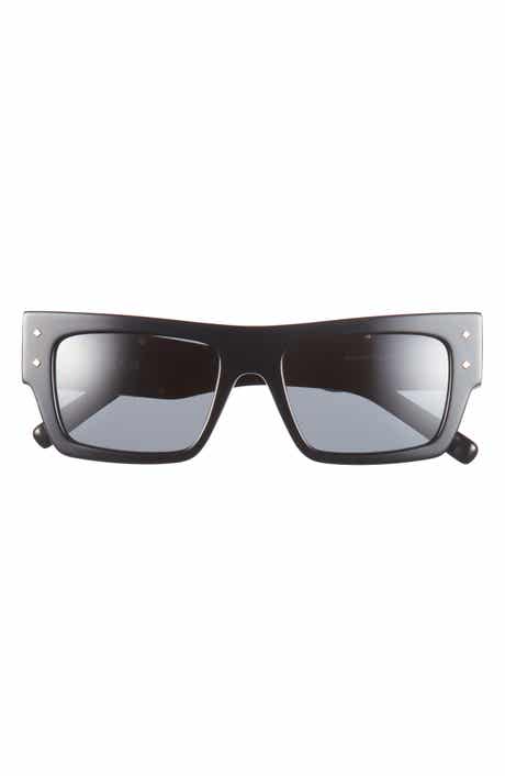 MCM Navigator 53mm Rectangular Sunglasses