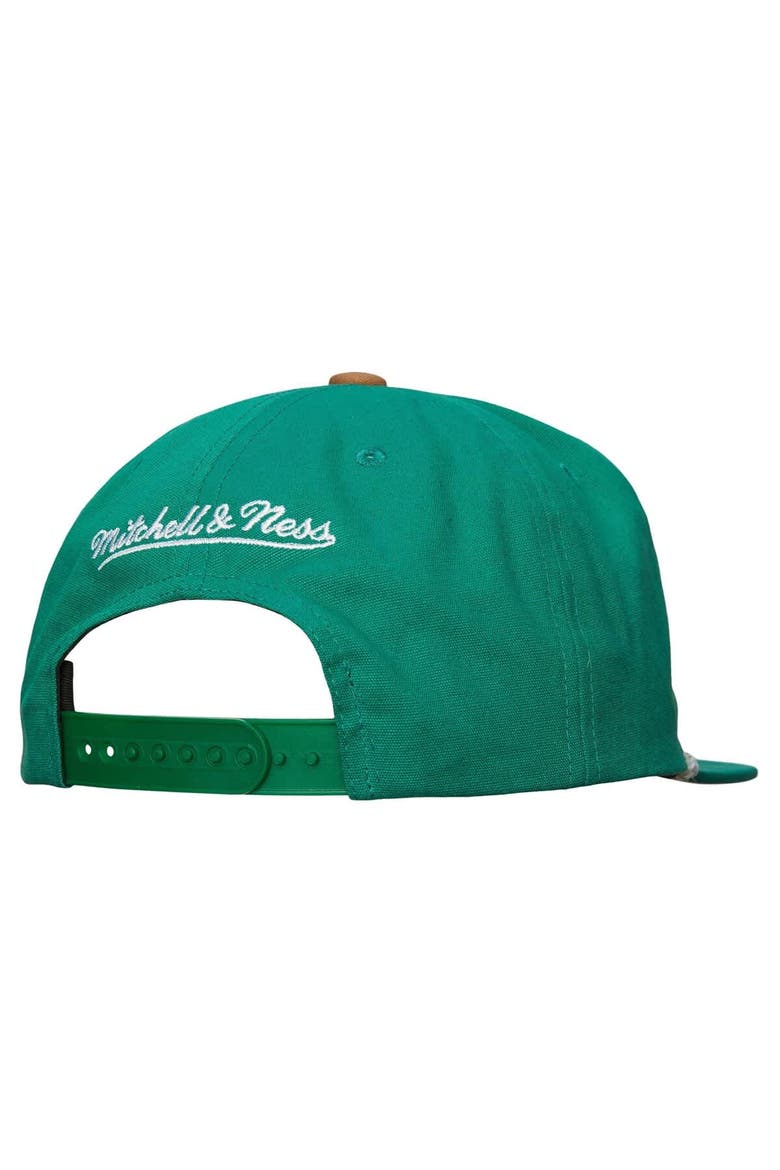 Men's Mitchell & Ness Kelly Green Boston Celtics Ascend Deadstock Snapback Hat, Alternate, color, Kelly Green