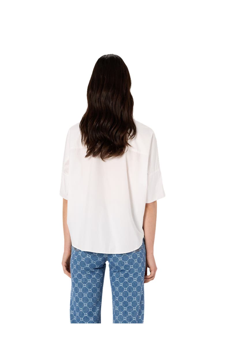 GERARD DAREL Nara Oversized Short Sleeve Shirt, Alternate, color, White