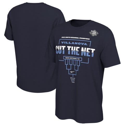 Men's Nike Navy Villanova Wildcats 2022 NCAA Men's Basketball Tournament March Madness Final Four Regional Champions Locker Room T-Shirt