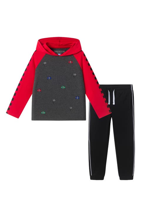 Kids' Racecar Two-Piece Hoodie & Joggers Set