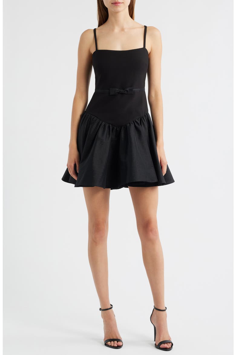 Edaline Minidress, Main, color, BLACK