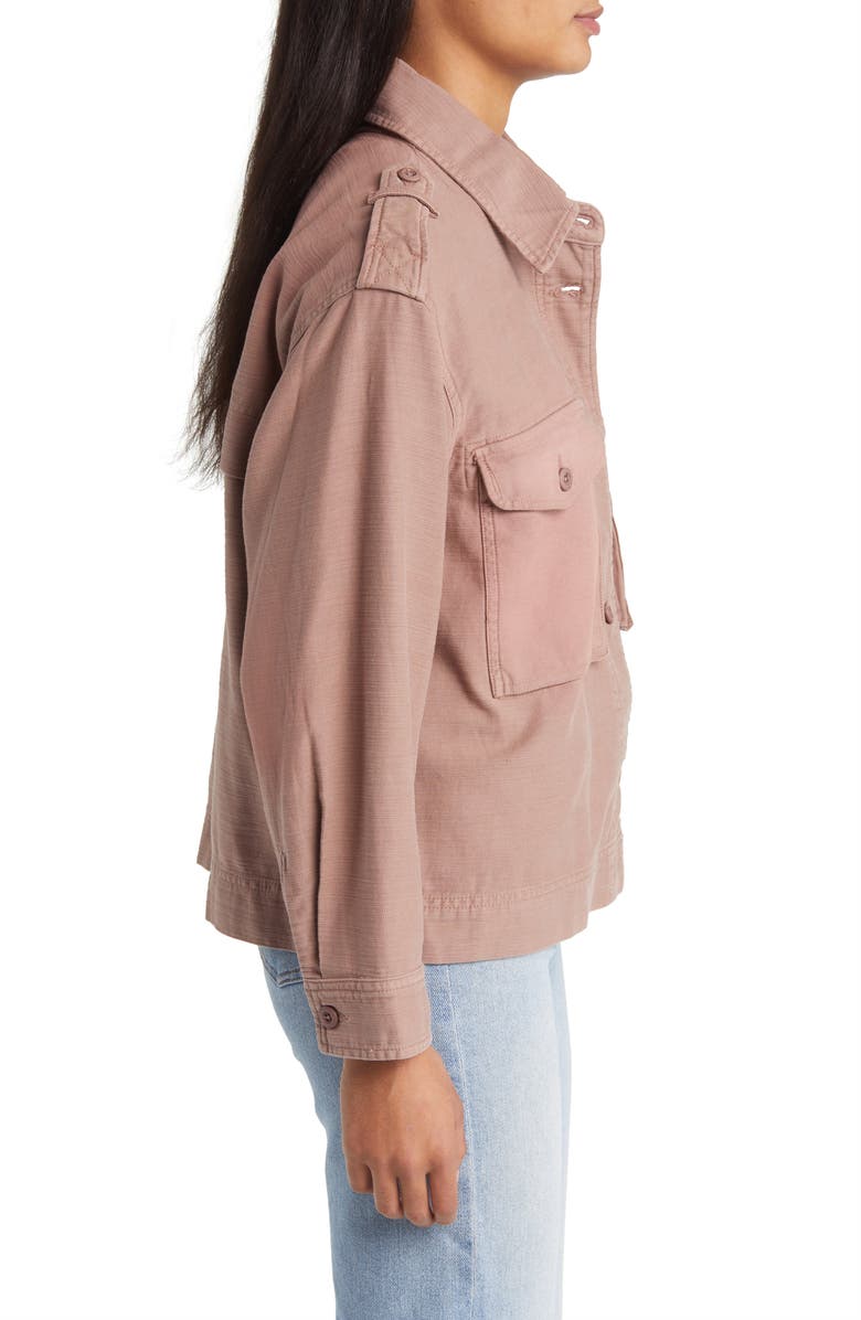 Lucky Brand Twill Utility Jacket, Alternate, color, 
