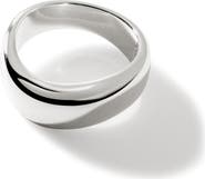 John Hardy Surf Sterling Silver Band Ring