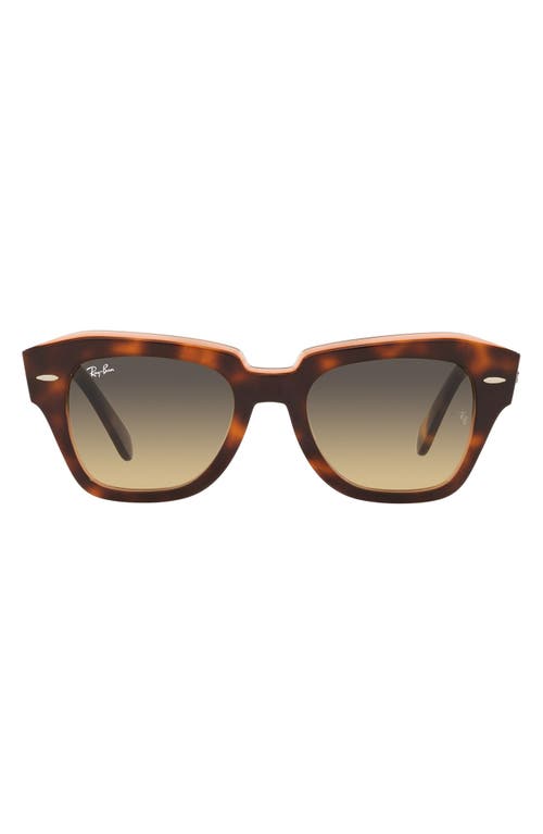 Ray Ban Ray-ban State Street 49mm Small Square Sunglasses In Multi
