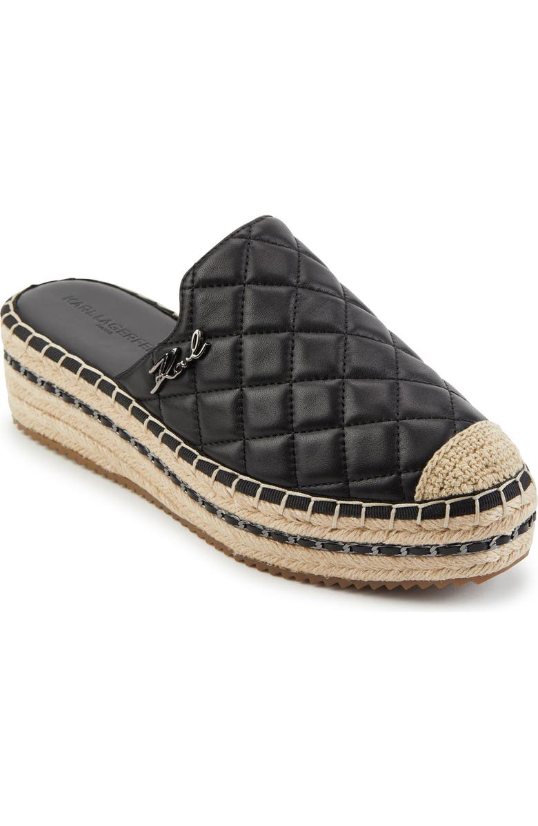KARL LAGERFELD PARIS Devra Platform Mule, Main, color,