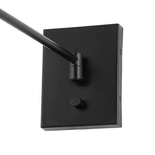 Jonathan Y Cary Iron Contemporary Swing Arm Led Wall Sconce In Oil Rubbed Bronze