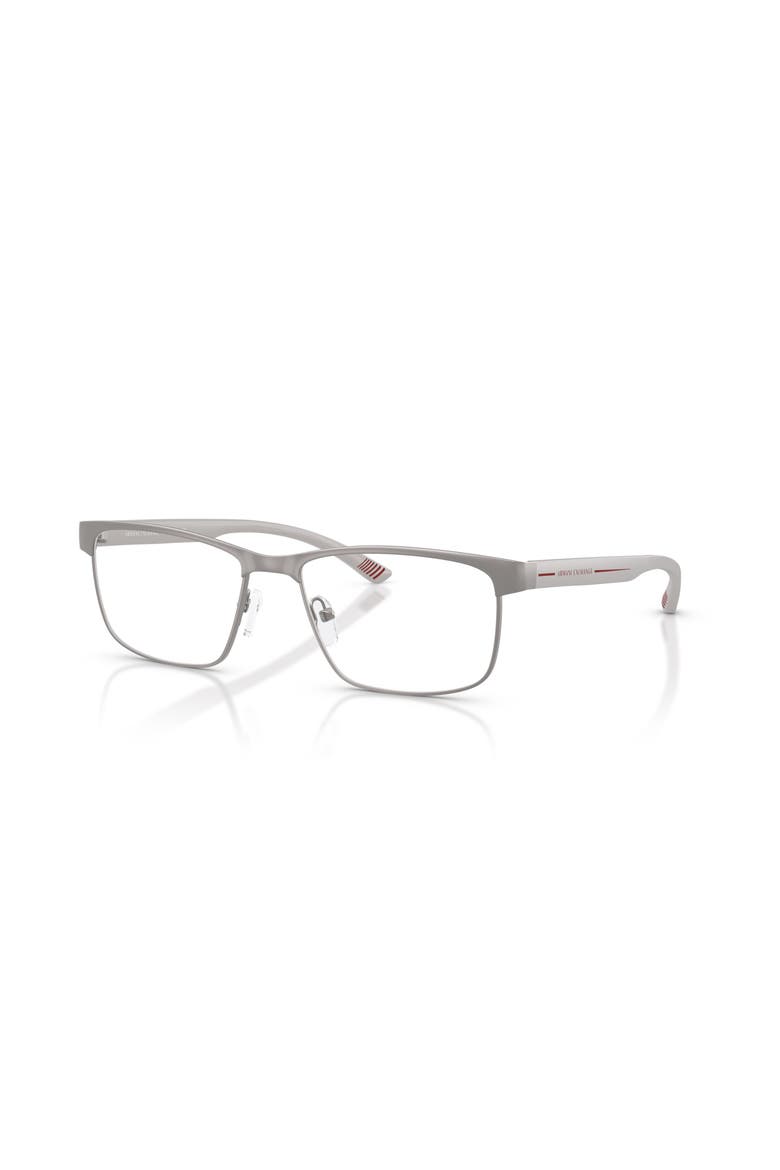 56mm Rectangle optical glasses, Main, color, Grey
