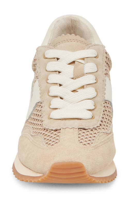 Dolce Vita B.ntcd Mesh Sneaker In Sesame Woven Mesh
