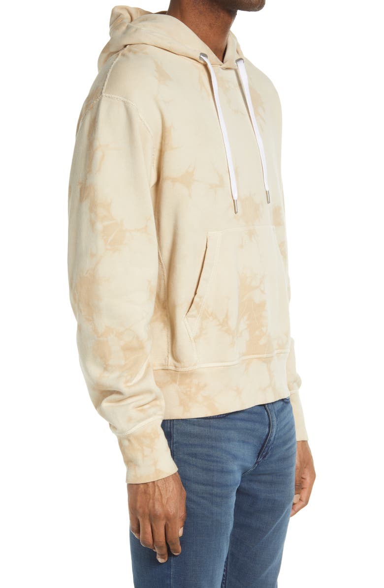 rag & bone City Terry Tie Dye Hoodie, Alternate, color, 