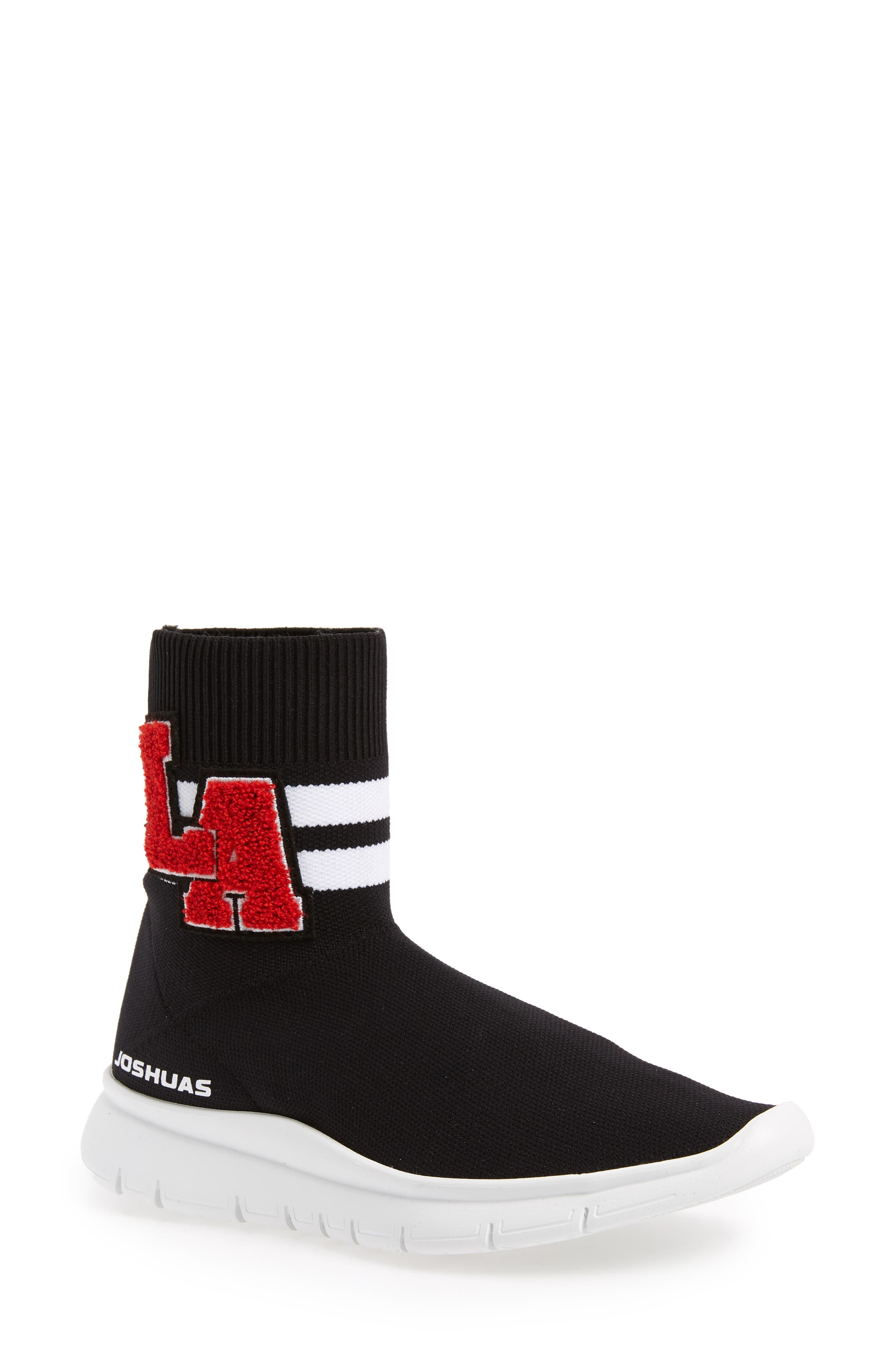 JOSHUA SANDERS University High Top Sock Sneaker, Main, color, 