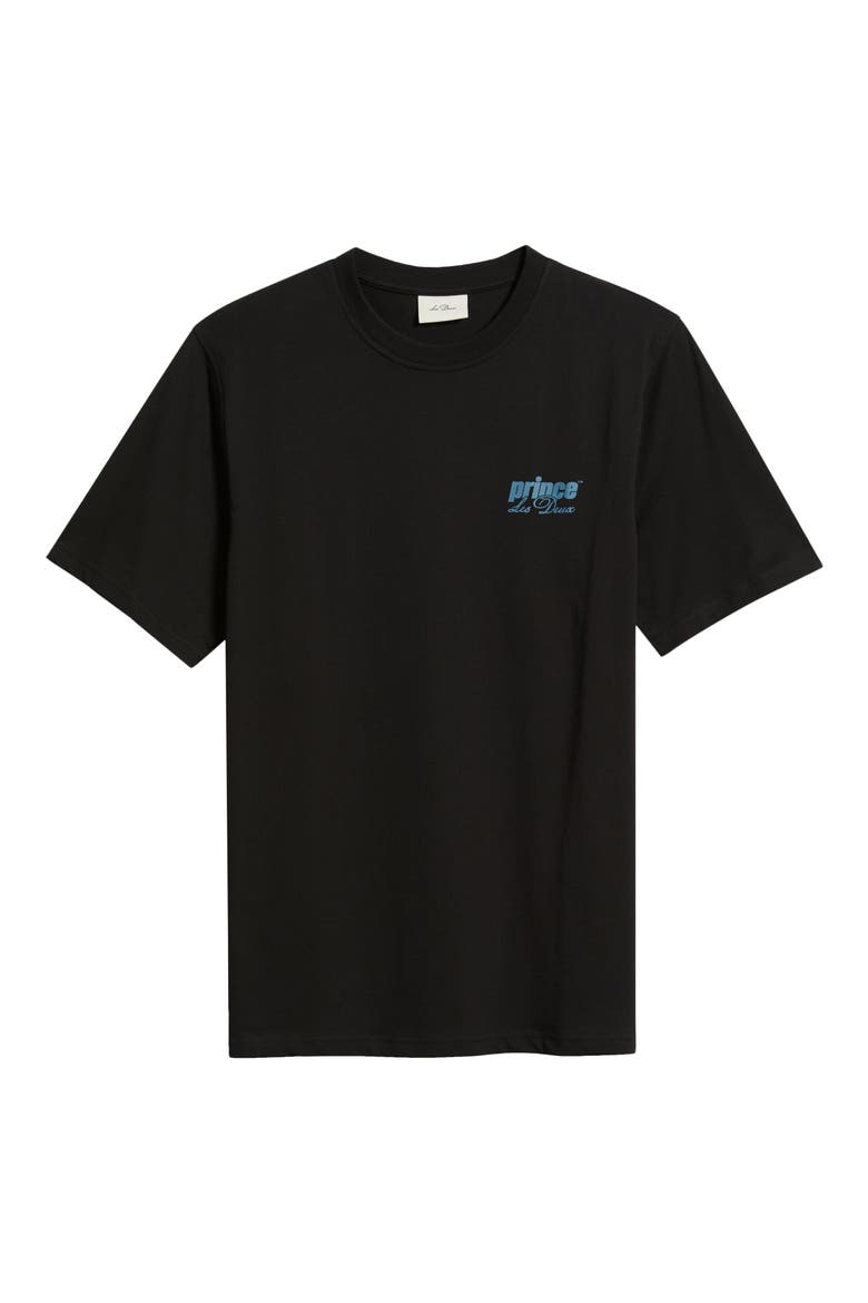 x Prince Organic Cotton Graphic T-Shirt, Alternate, color, BLACK