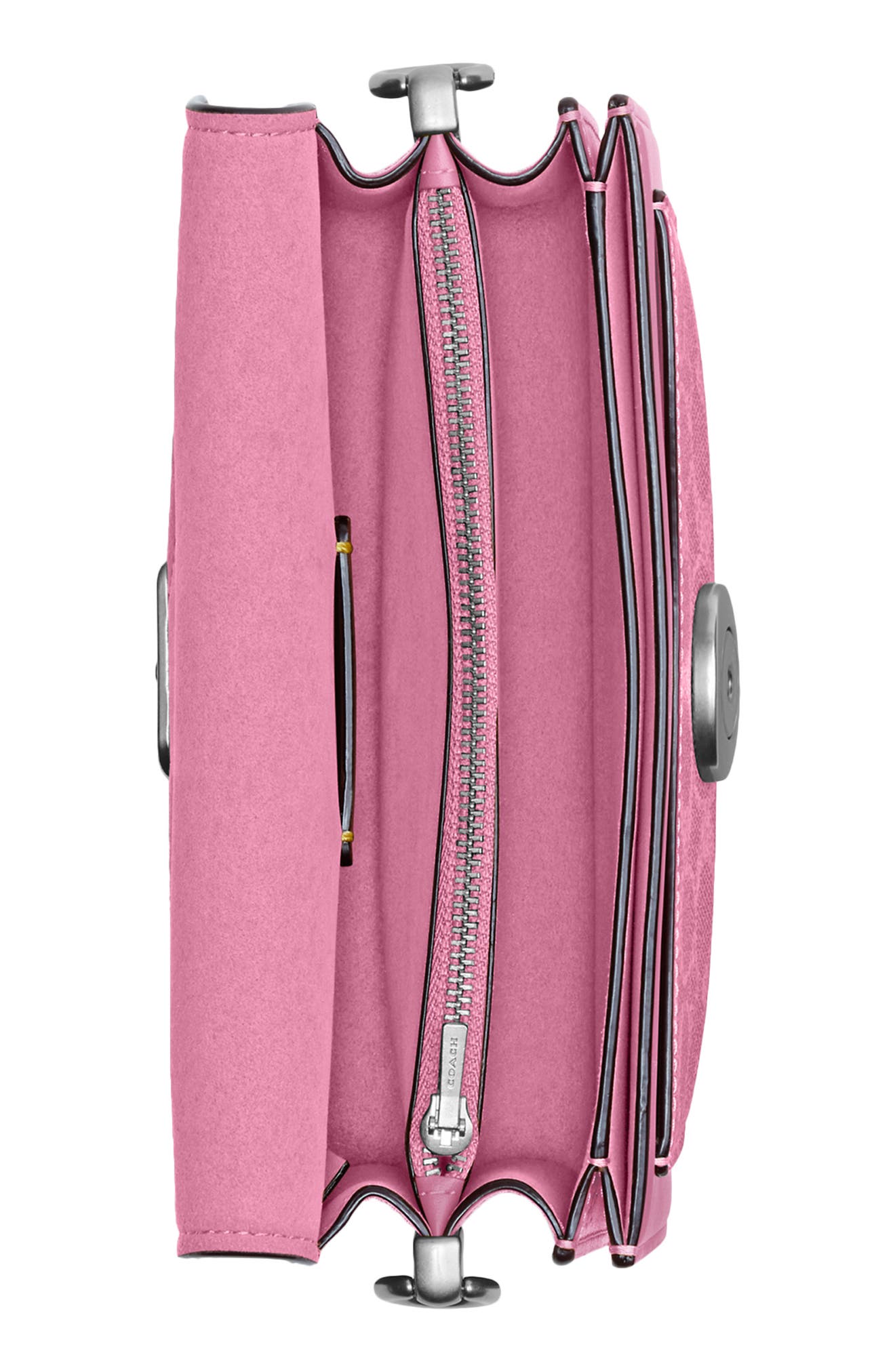 COACH Tabby 20 Signature Canvas & Leather Shoulder Bag, Alternate, color, 