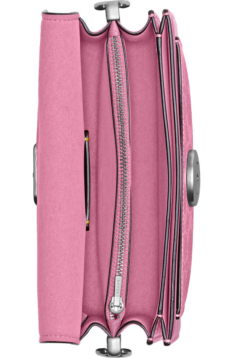 COACH Tabby 20 Signature Canvas & Leather Shoulder Bag, Alternate, color,