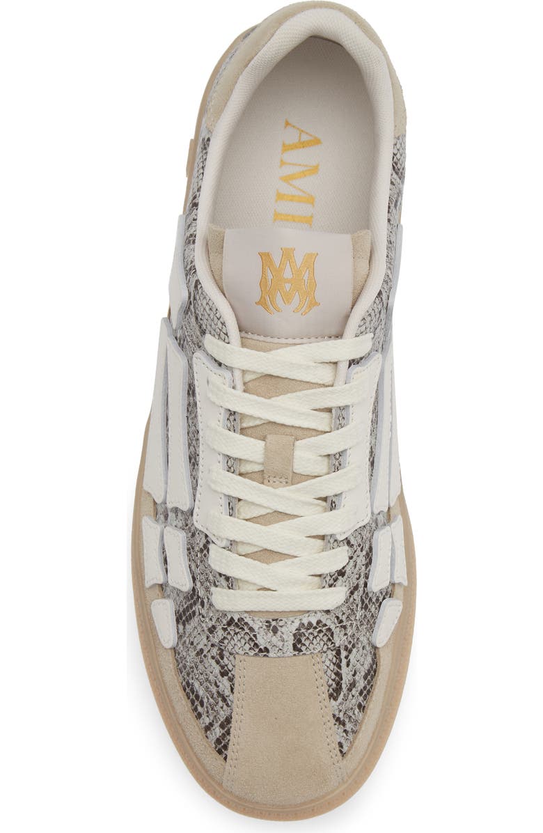 AMIRI Pacific Bones Sneaker, Alternate, color, Alabaster