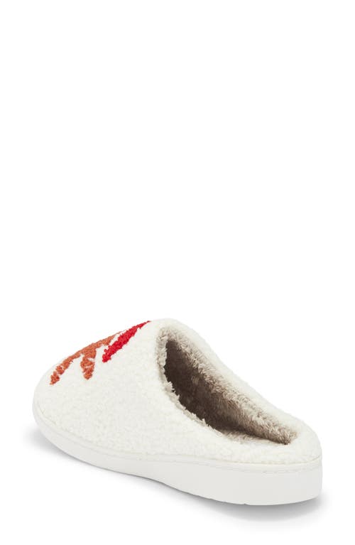 Mia Cozi Slipper In White