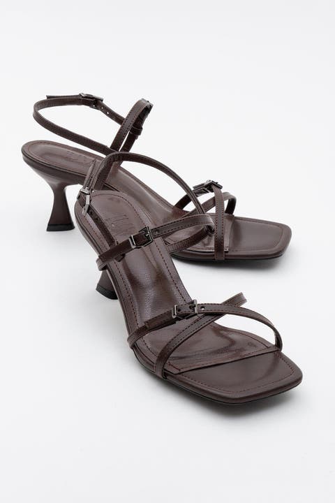 Nebel Strappy Stiletto Sandal