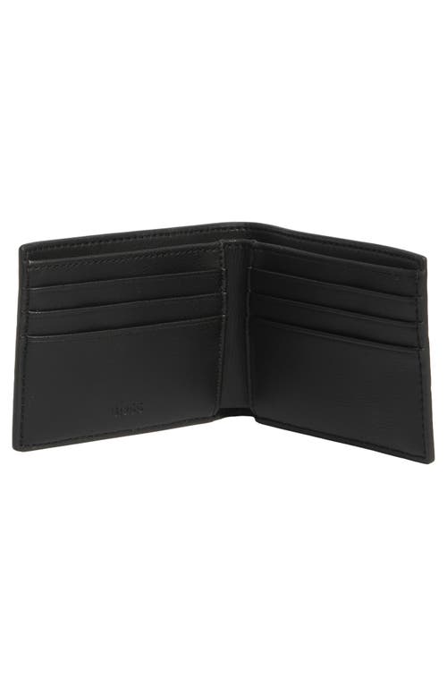 Hugo Boss Boss Ray Slim Bifold Wallet In Black