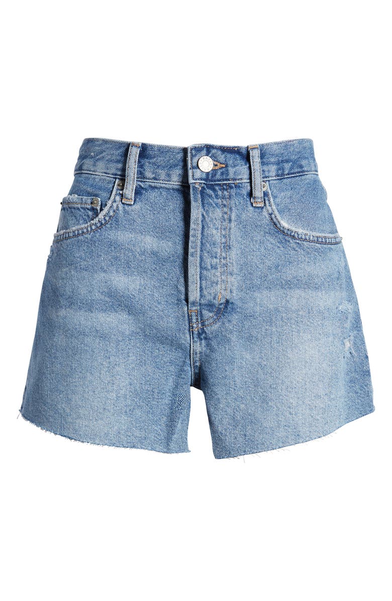 Rails The Fairfax Cutoff Denim Shorts, Alternate, color, Atlantic Blue