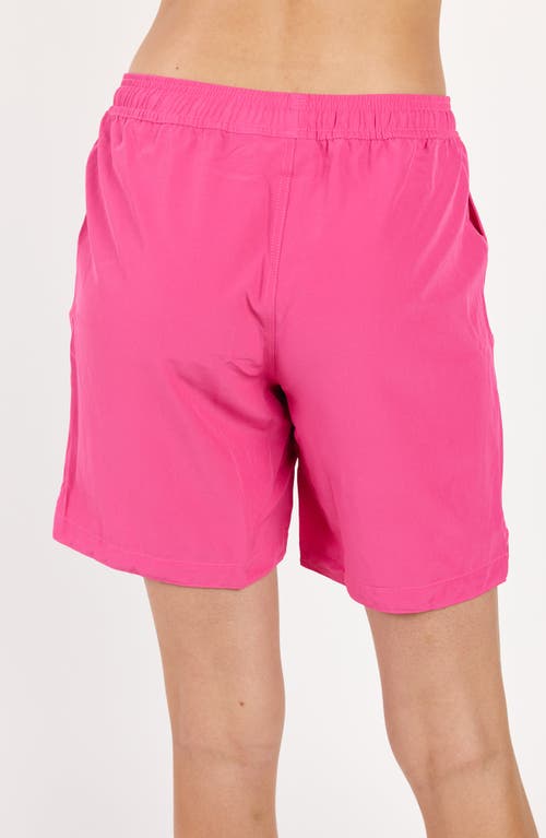 Calypsa Women's 4" Board Shorts In Pink
