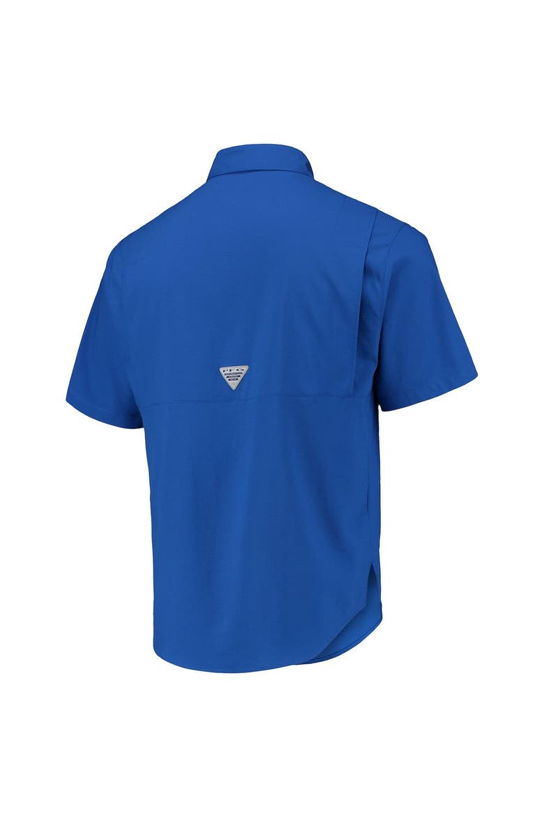 Men's Columbia Royal Kentucky Wildcats Tamiami Omni-Shade Button-Down Shirt, Alternate, color, Royal