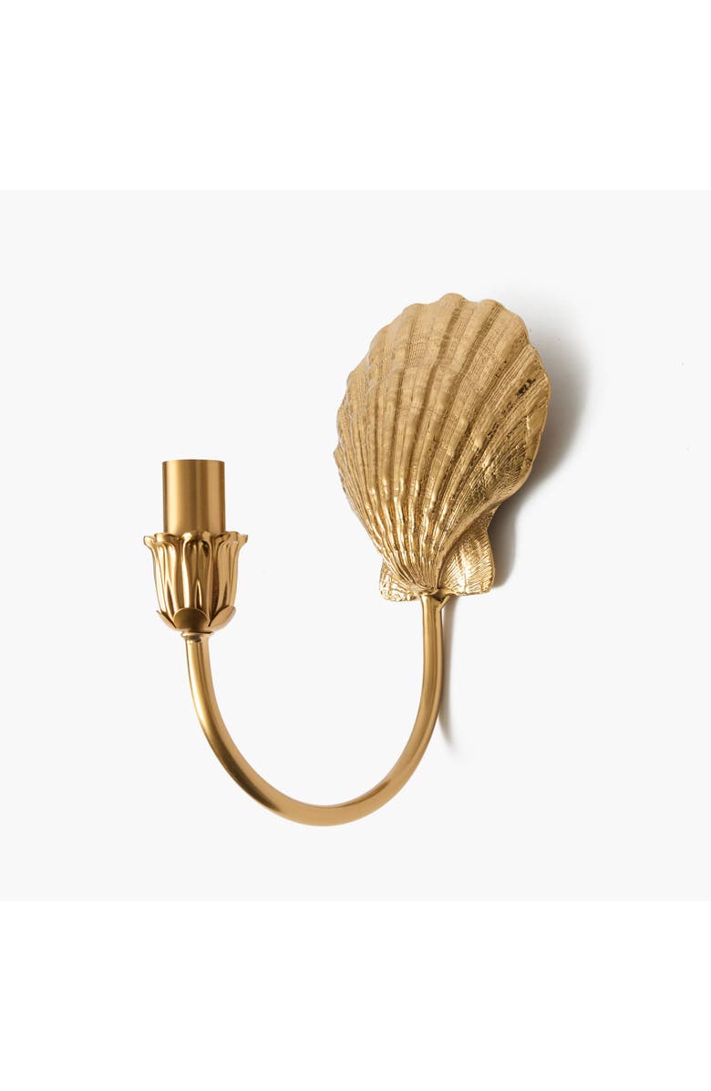 Mrs. Alice Marina Rechargeable Wall Light, Alternate, color, Brass