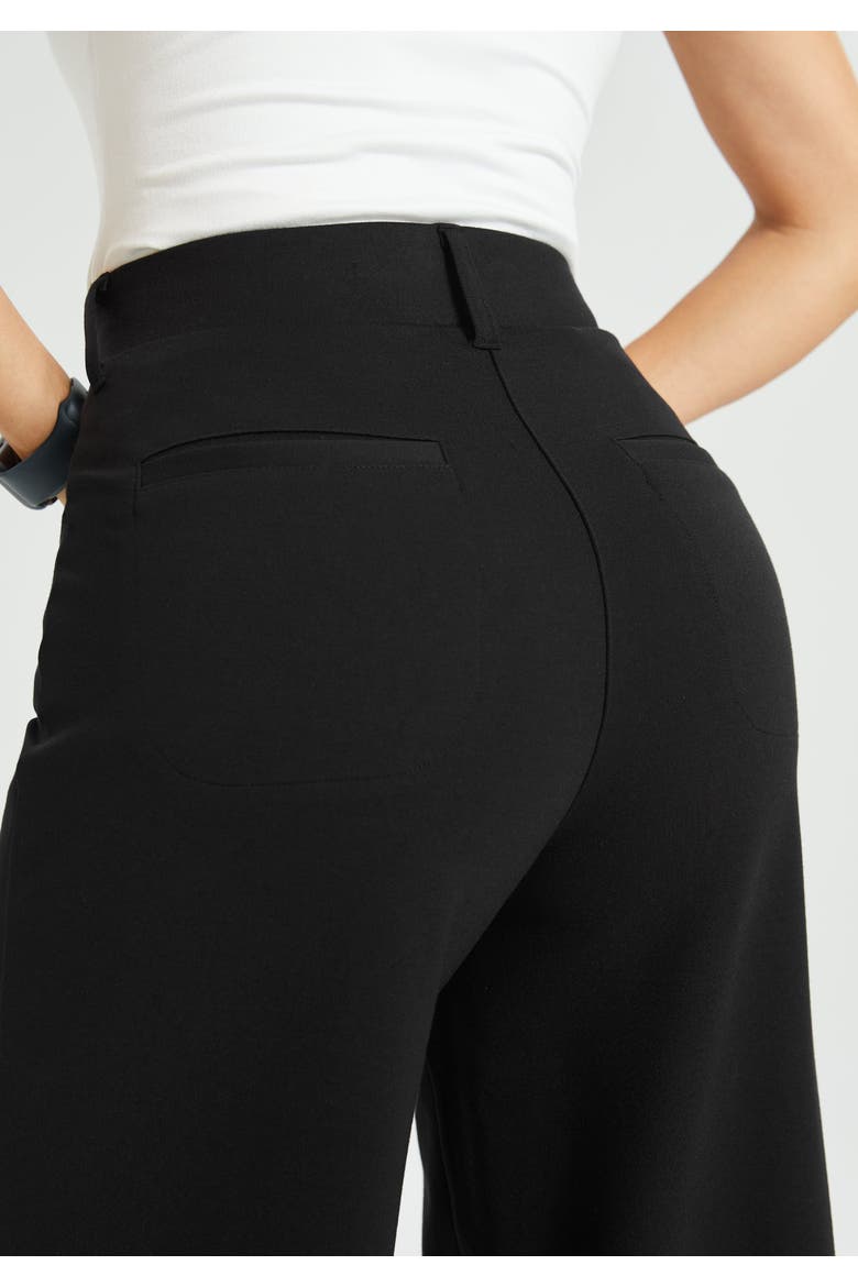 7-Pocket DPYP Dress Pant Yoga Pant | Wide, Alternate, color, Black