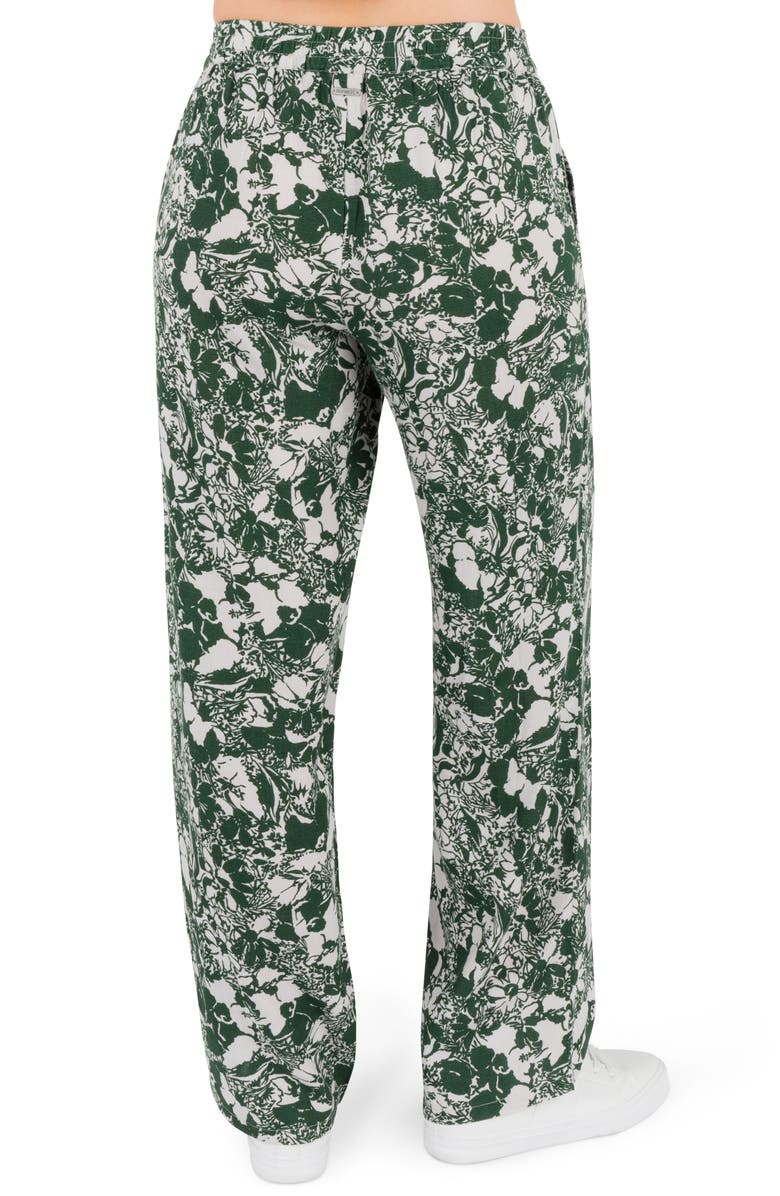 Hurley Waiting Room Print Pants, Alternate, color, Eden