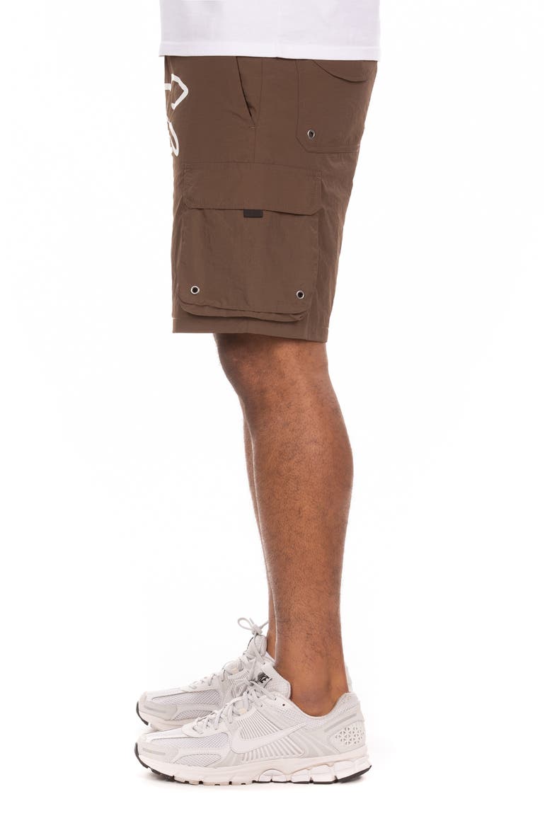 Breeze Cargo Shorts, Alternate, color, CHESTNUT