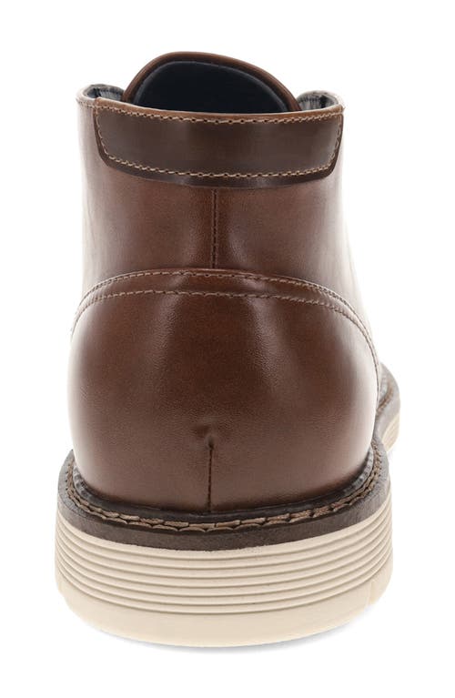 Dockers Mens Esmond Dress Casual Lace Up Ankle Boot In Cognac