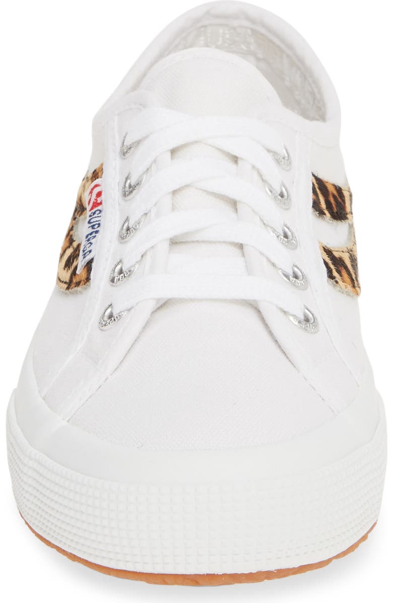 Superga 2953 Cotu Genuine Calf Hair Sneaker, Alternate, color,