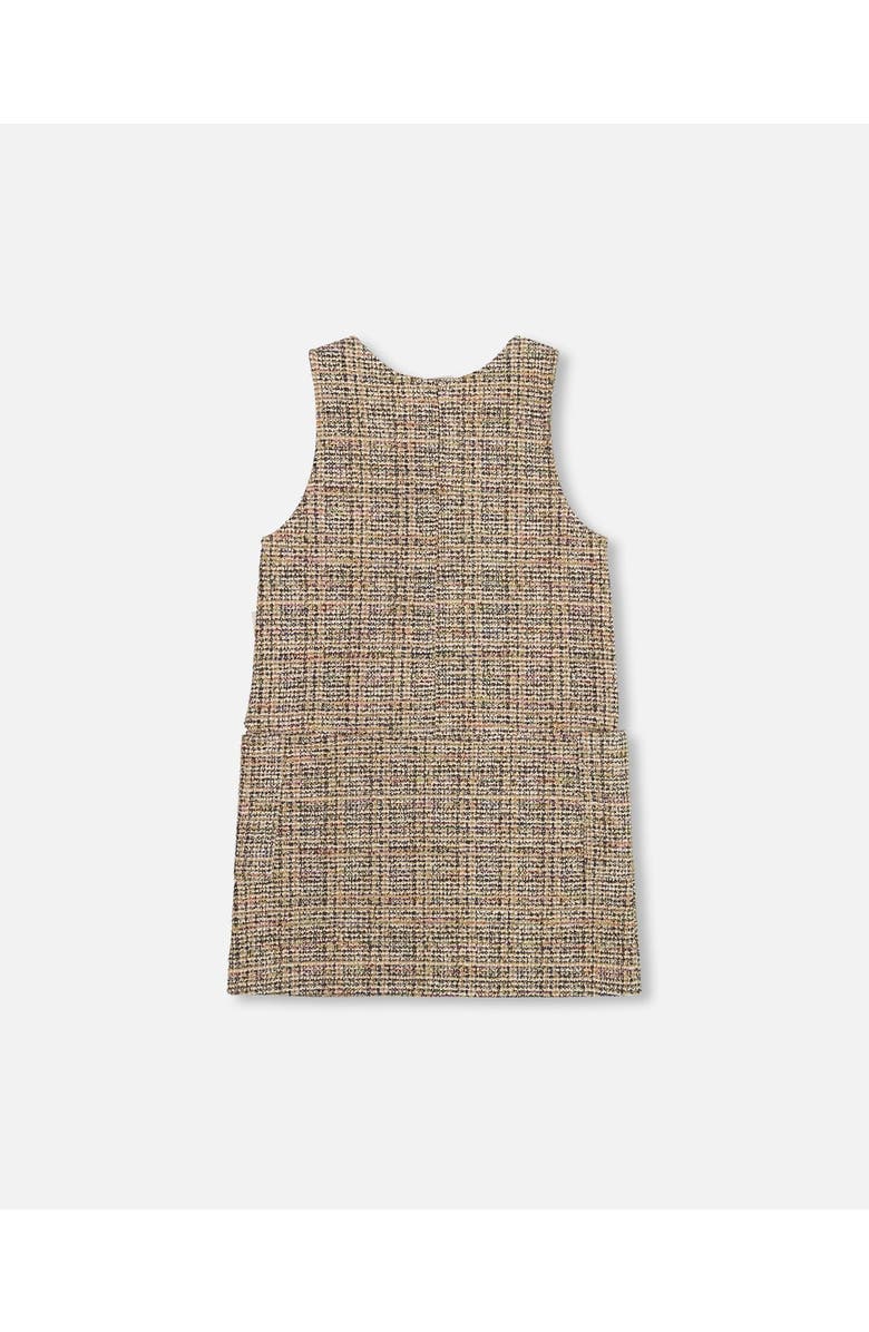 Deux par Deux Tweed Jumper, Alternate, color, Beige And Black