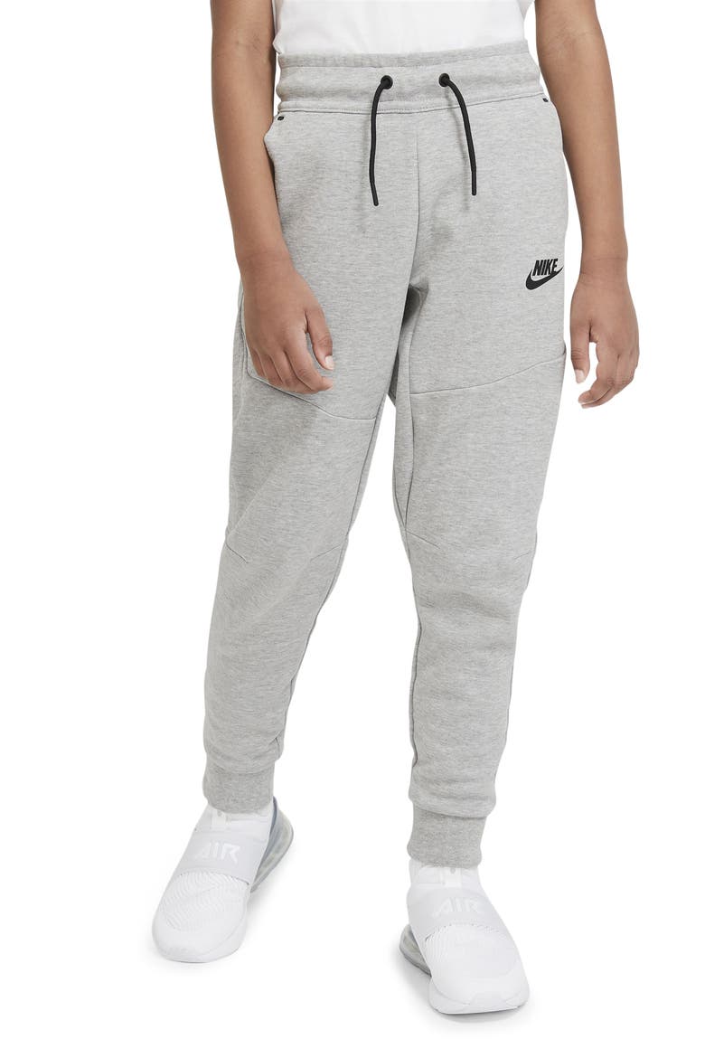 Tech Fleece Pants, Alternate, color, DK GREY HEATHER/ BLACK