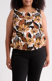 Adrianna Papell Printed Shell