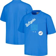 PLEASURES Men's PLEASURES  Royal Los Angeles Dodgers Repurpose T-Shirt