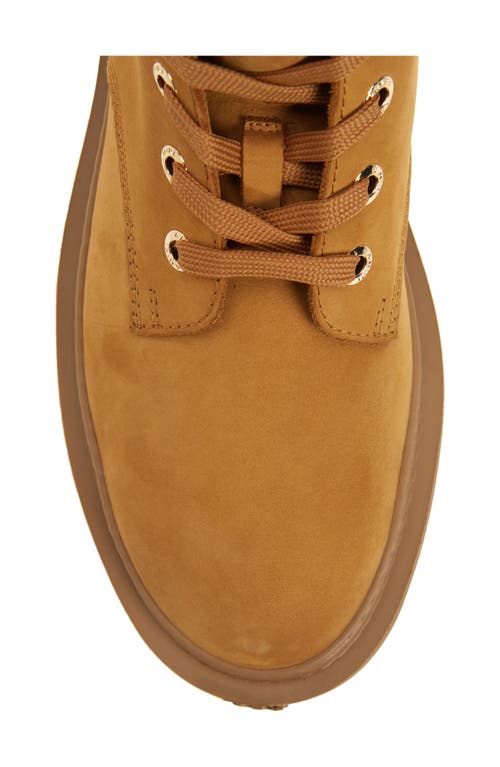 Amiri Ma Jumbo Suede Ankle Boots In Wheat