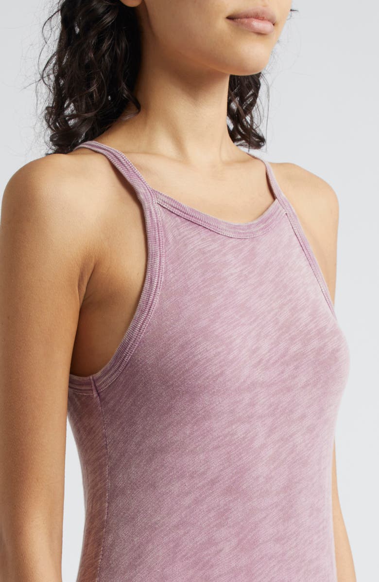 ATM Anthony Thomas Melillo Chroma Wash Cotton Slub Jersey Midi Dress, Alternate, color,