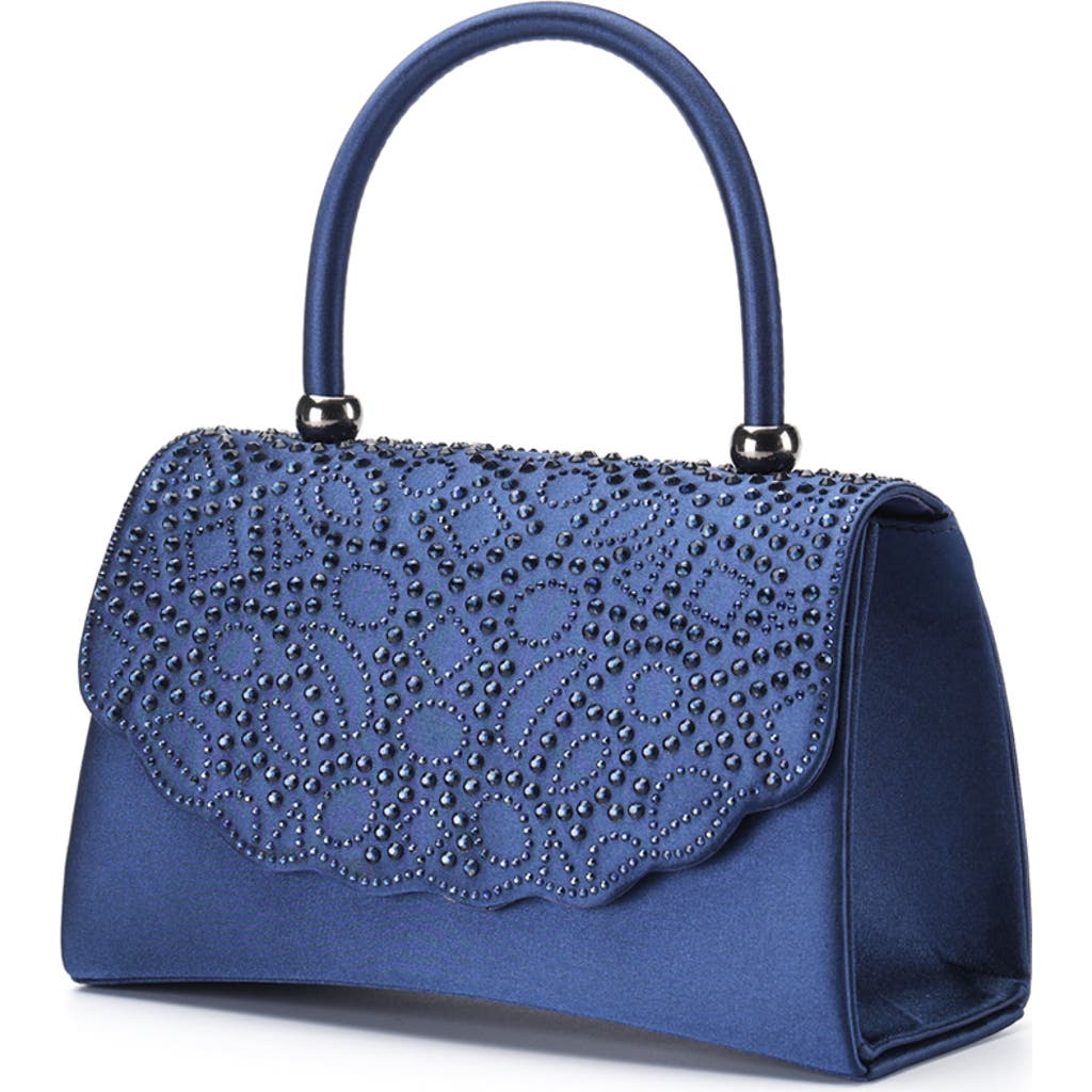 Lady Couture Evening Handbag In Navy