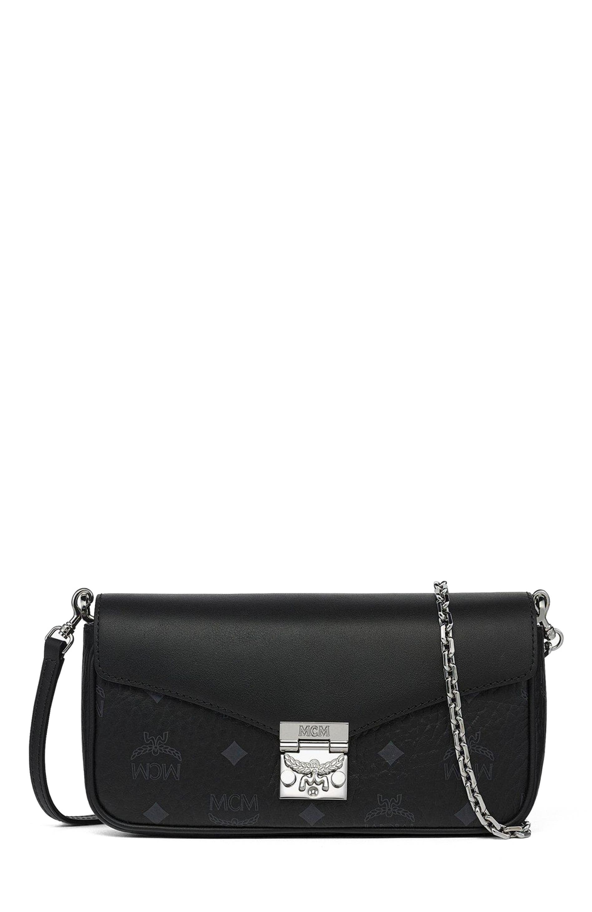 MCM Tracy Crossbody in Visetos Leather Mix, Main, color, 