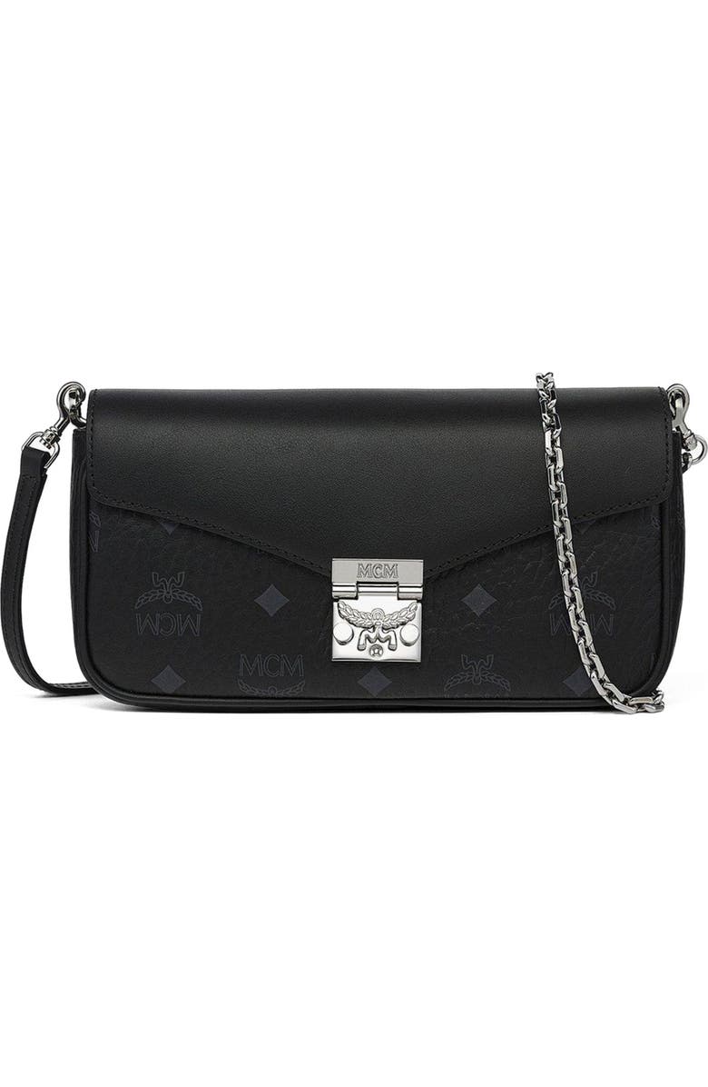 MCM Tracy Crossbody in Visetos Leather Mix, Main, color,