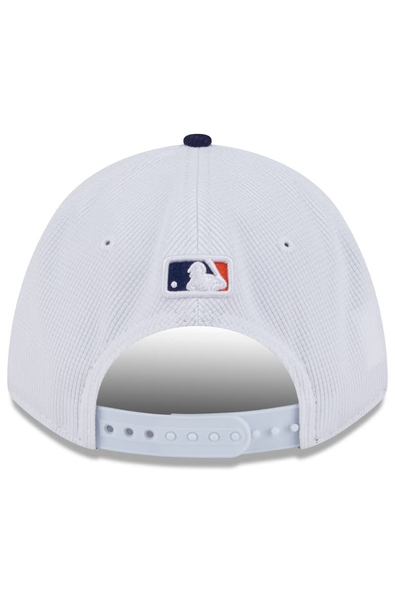 New Era Men's New Era  White/Navy Houston Astros 2025 City Connect Batting Practice 9FORTY Adjustable Hat, Alternate, color, White