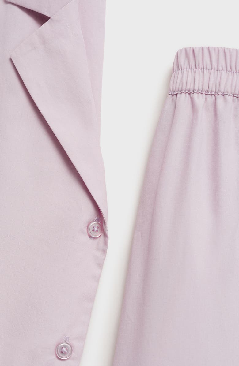 MANGO Garment Washed Cotton Pants, Alternate, color, 