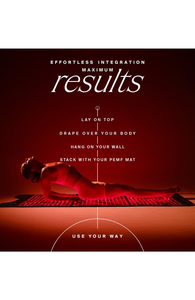 HigherDOSE Full Body Red Light Mat, Alternate, color,