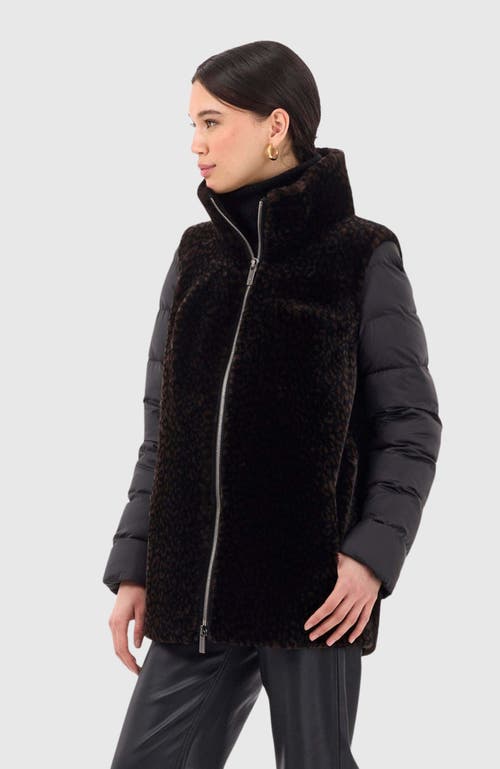 Gorski Shearling Lamb Puffer With Detachable Sleeves