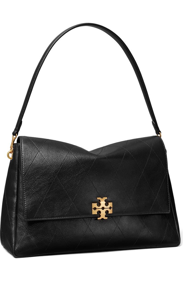 Tory Burch Large Charlie Leather Shoulder Bag, Alternate, color,