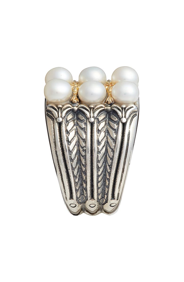 Konstantino Thalia Pearl Wide Ring, Alternate, color, 