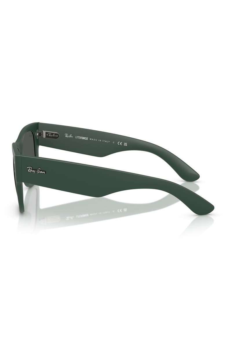 Mega Wayfarer Liteforce 52mm Square Sunglasses, Alternate, color, SAND GREEN DARK GREY