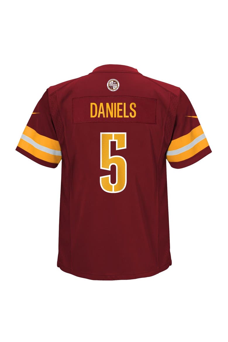Toddler Nike Jayden Daniels Burgundy Washington Commanders Game Jersey, Alternate, color, Burgundy