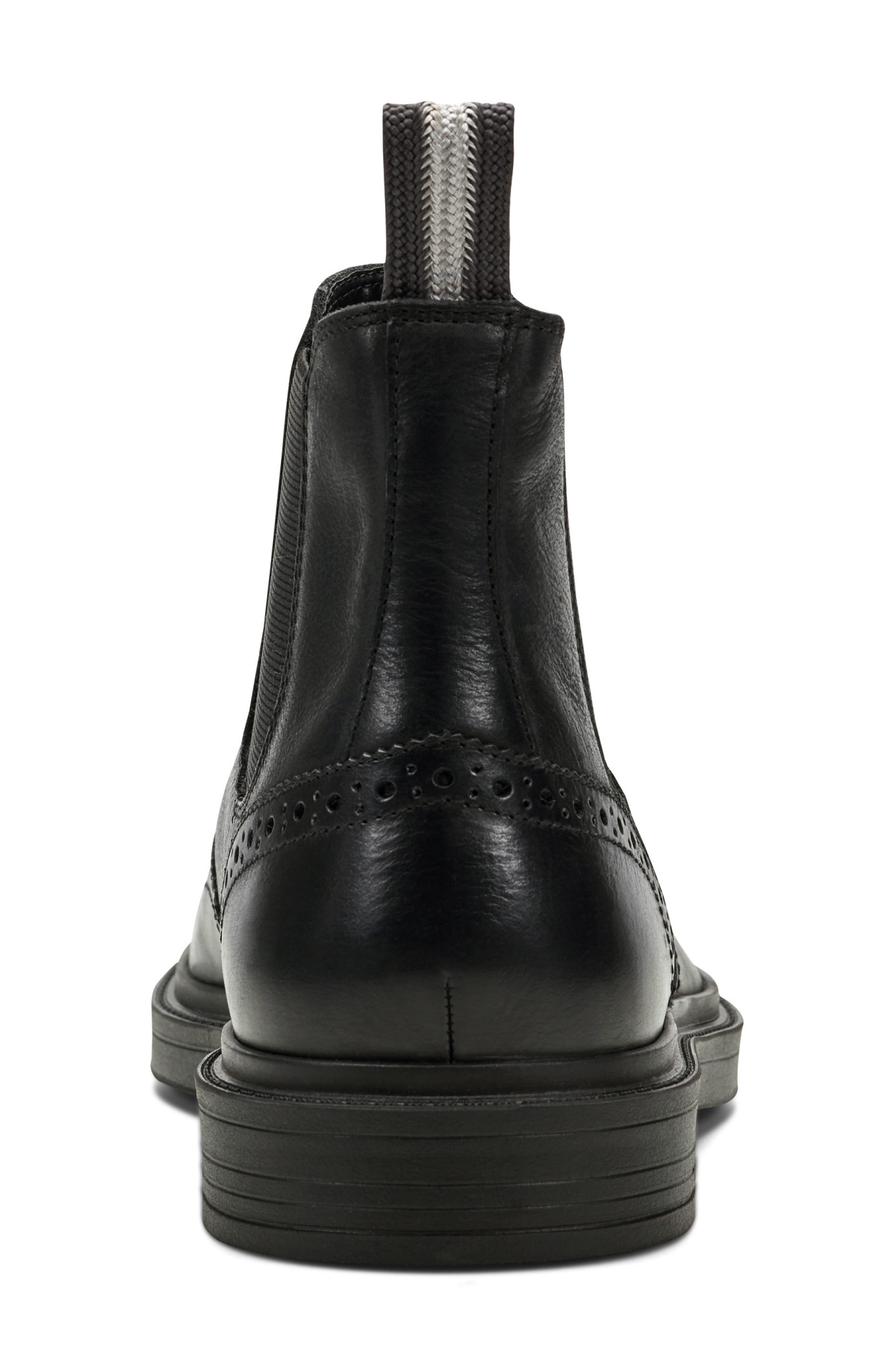 Kenneth Cole New York Frank Wingtip Chelsea Boot, Alternate, color, Black/ Charcoal/ Silver