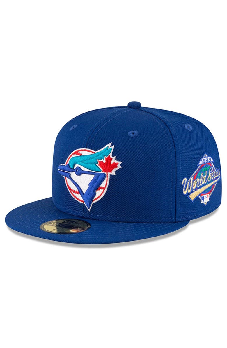 New Era Men's New Era Royal Toronto Blue Jays 1993 World Series Wool 59FIFTY Fitted Hat, Main, color, 